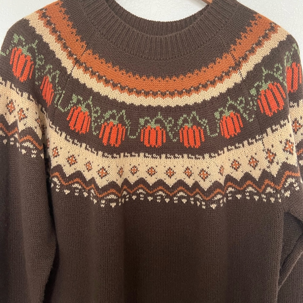 Kiel James Patrick Pumpkin Patch Sweater L